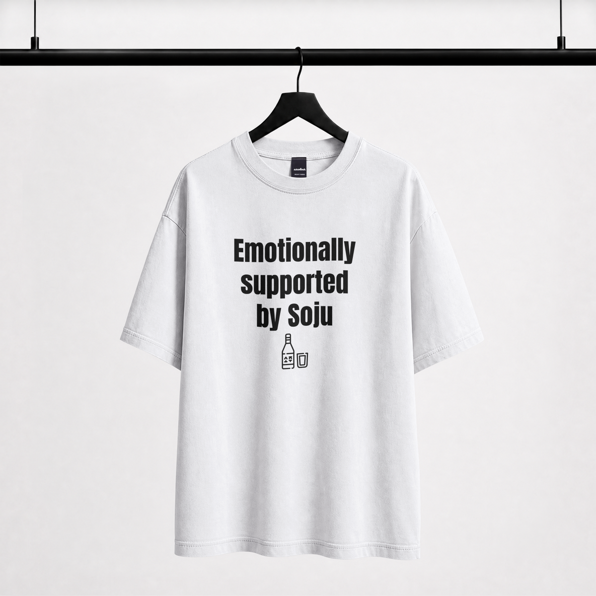 Emotionally Supported by Soju